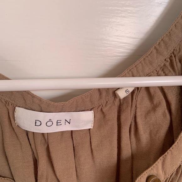 Doen June Top in Driftwood - Picture 3 of 3